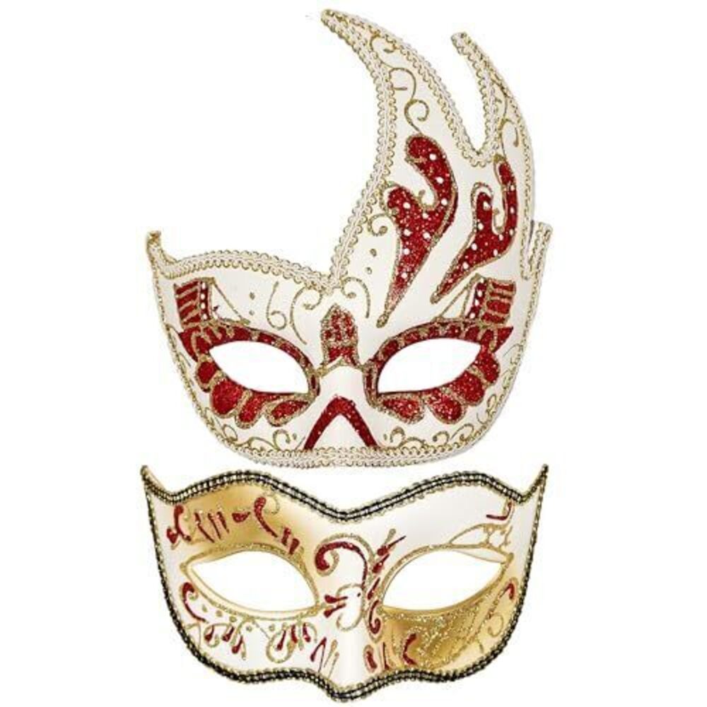 7612 Venetian Masquerade Mask Couples-Prom,Balls,Mardi Gras,Halloween